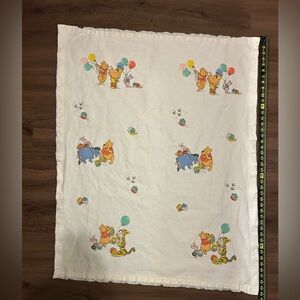 Vintage Dundee Winnie the Pooh flannel blanket